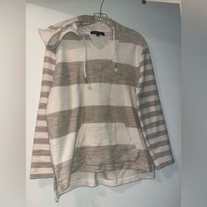 Beige striped sweater/pullover